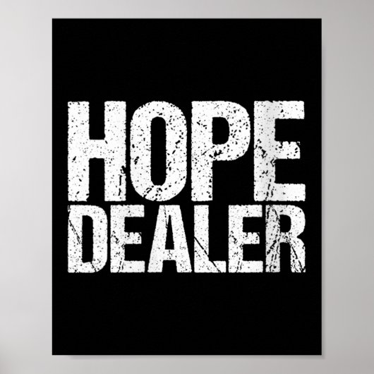 Womens Motivational Hope Er V-neck  Poster (Vorne)
