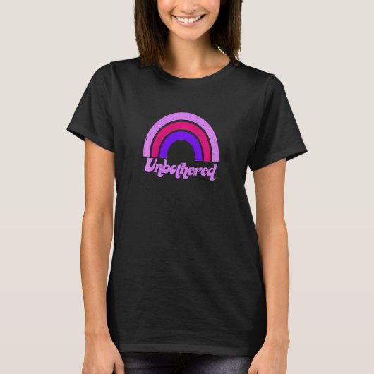 Womens Multicolor Rainbow Petty Unapologetic Unbot T-Shirt (Vorderseite)