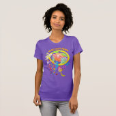 Women's Music Fruit Fusion Designed T-shirt (Vorne ganz)