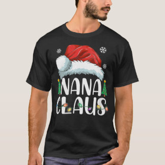 Womens Nana Claus Weihnachten - Familie T-Shirt