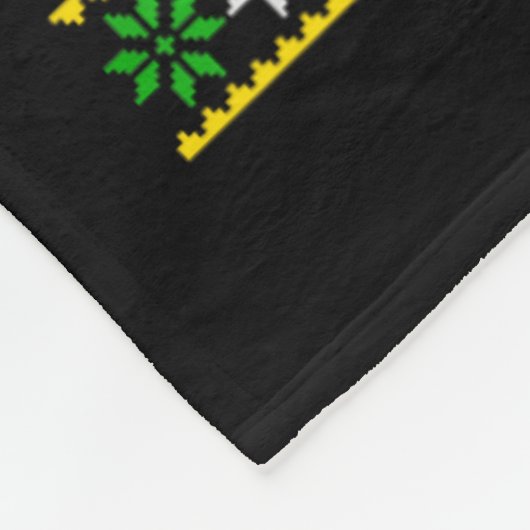 Womens naughty oder nice lustig wurde ein Versuch Fleecedecke (Ecke)