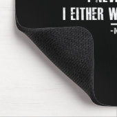 Womens Nelson Mandela's Motivational Quote V-neck  Mousepad (Ecke)