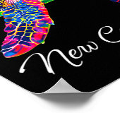 Womens New Caledonia V-neck Poster (Ecke)