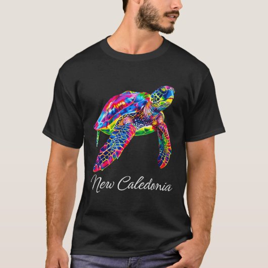 Womens New Caledonia V-neck T-Shirt (Vorderseite)