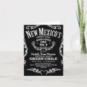 Womens New Mexico's Old No. 1 Hatch Green Chile No Karte (Vorderseite)