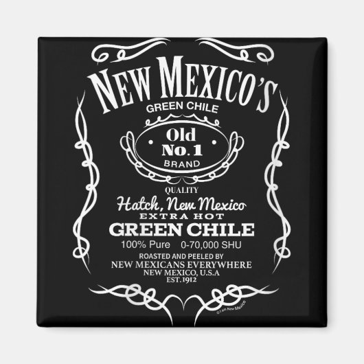 Womens New Mexico's Old No. 1 Hatch Green Chile No Magnet (Vorne)