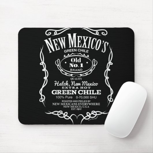 Womens New Mexico's Old No. 1 Hatch Green Chile No Mousepad (Mit Mouse)