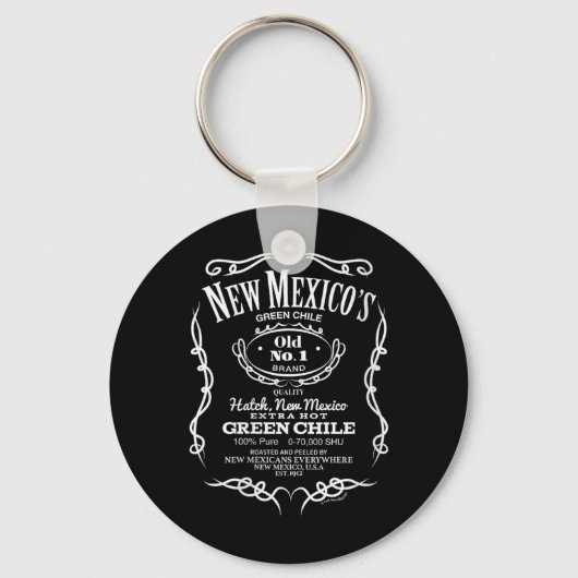 Womens New Mexico's Old No. 1 Hatch Green Chile No Schlüsselanhänger (Vorderseite)