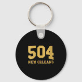 Womens New Orleans Area Code 504 - Hometown Pride Schlüsselanhänger (Vorderseite)
