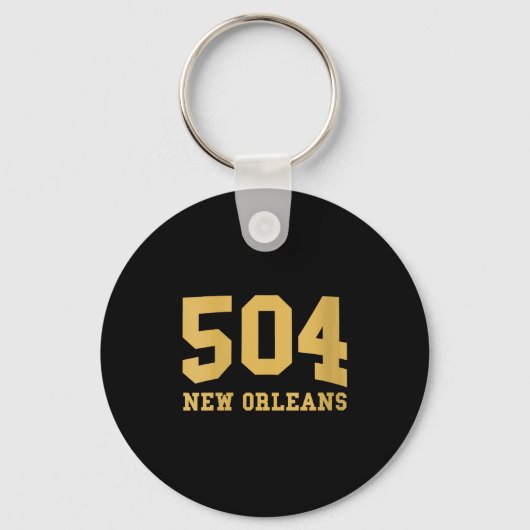 Womens New Orleans Area Code 504 - Hometown Pride Schlüsselanhänger (Vorderseite)