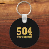 Womens New Orleans Area Code 504 - Hometown Pride Schlüsselanhänger (Vorderseite)