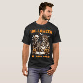 Womens New Wife And Husband Our First Halloween As T-Shirt (Vorne ganz)