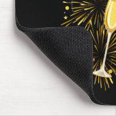 Womens New Years Eve Party Sylvester 2026 Happy Ne Mousepad (Ecke)