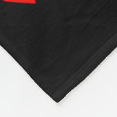 Women's Nk And Red Hearts Lovers Funny Valentine’s Fleecedecke (Ecke)