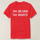 Womens No Beard No Hintern VNeck T-Shirt (Design vorne)