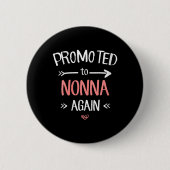 Womens Nonna New Promoted To Nonna Again V-neck  Button (Vorderseite)