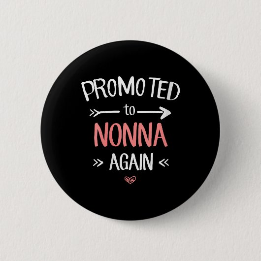 Womens Nonna New Promoted To Nonna Again V-neck Button (Vorderseite)