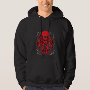Womens Octopus Gitarre T Music Kraken Electric Bas Hoodie