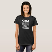 Womens Oma Du hast bereits mich Deine Enkelin Oma T-Shirt (Vorne ganz)