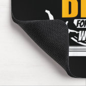 Womens Onate Diver Life Humor Career Balance Joke Mousepad (Ecke)