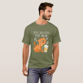 Womens One Bee Right Meow Cat Funny St Patricks D T-Shirt (Vorne ganz)