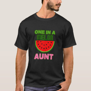 Womens one in Melon Tante Sommer Wassermelone T-Shirt