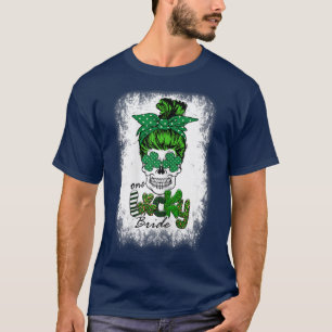 Womens One Lucky Bride St Patricks Day T-Shirt