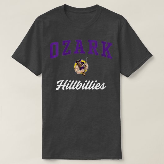 Womens Ozark High School Hillbillies Veck T-Shirt (Design vorne)