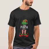 Womens Papa Elf Father Christmas Family Matching G T-Shirt (Vorderseite)