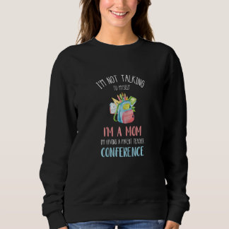 Womens Parent Teacher PTA Mom Parent Teacher Assoc Sweatshirt