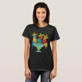 Womens Parrot Cinco De Mayo Funny Drinking Tequila T-Shirt (Vorne ganz)