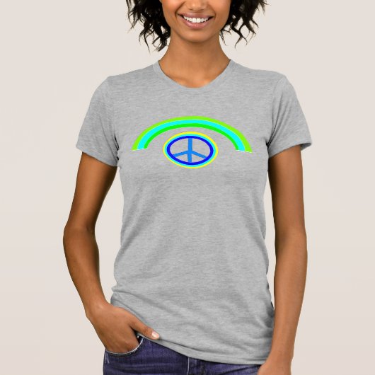 Women's Peace Design T-Shirt (Vorderseite)