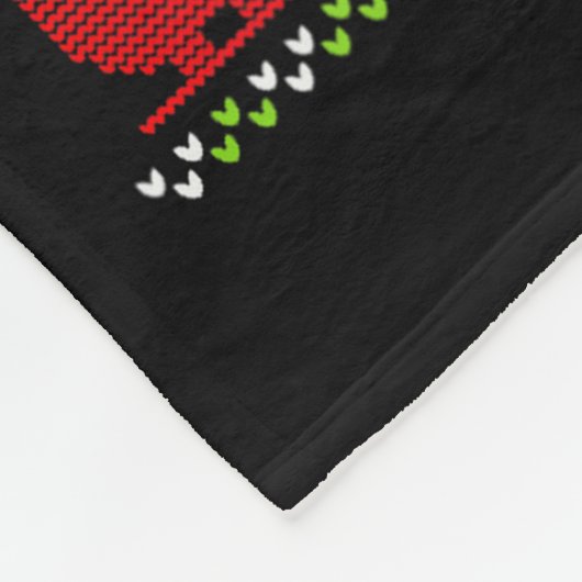 Womens Pembroke Welsh Corgi Santa Paws Merry Chris Fleecedecke (Ecke)