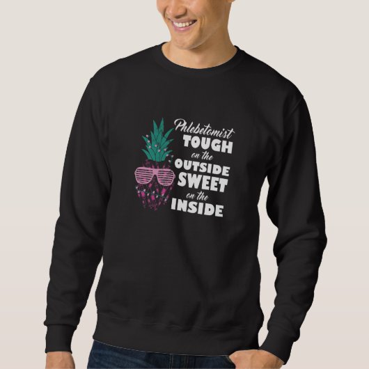 Womens Phlebotomist Phlebotomy Quote  1 Sweatshirt (Vorderseite)