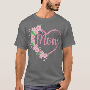 Womens Pink Cherry Blüten Sakura Umgebung a H T-Shirt