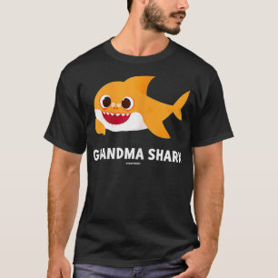 Womens Pinkfong Grandma Shark Offiziell  T-Shirt