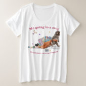 Women's Plus Shirt Punch the Monkey (Design vorne)