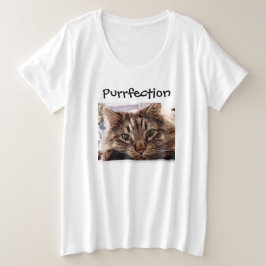 Womens Plus Size T-Shirt Purfection