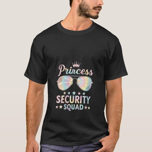 Womens Princess Security Protection Retro Castle M T-Shirt (Vorderseite)