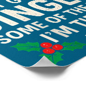 Womens Probably Just Gonna Jingle Some Of Way I'm Poster (Ecke)