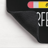 Womens Progress Over Perfection Motivational Back  Mousepad (Ecke)