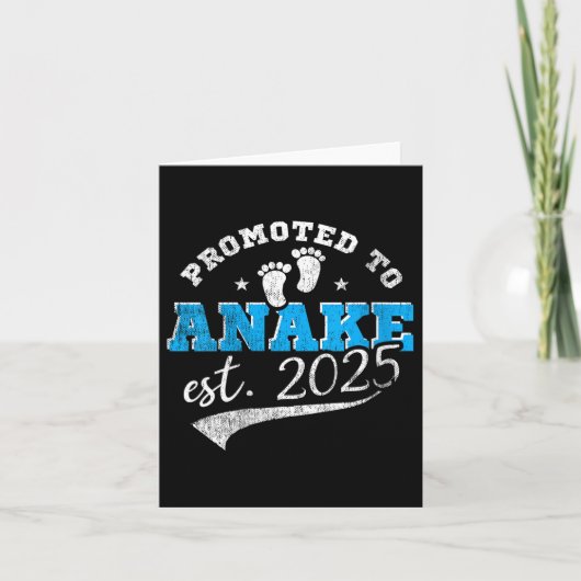 Womens Promoted To Anake 2025 New Hawaiian Aunt Vi Karte (Vorderseite)