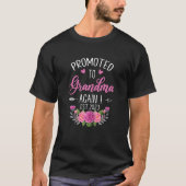 Womens Promoted To Grandma 2023 First Time New Gra T-Shirt (Vorderseite)