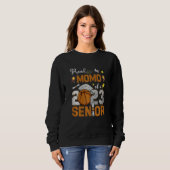 Womens Proud Momo Of A 2023 Senior Basketball Grad Sweatshirt (Vorne ganz)