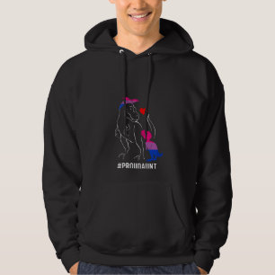 Womens Proud Tunt Dinosaur T Rex Mama Bisexual Pri Hoodie