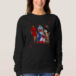 Womens Puerto Rico Tante Unaufhaltsam Rico Boricua Sweatshirt
