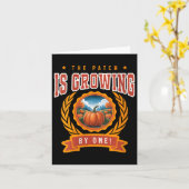 Womens Pumpkin Pregnancy Ankündigung Baby Reveal (Gelbe Blume)