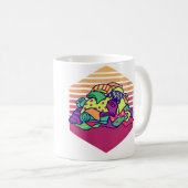 Womens Quilting Vintage Quilting Lover Kaffeetasse (VorderseiteRechts)