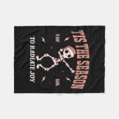 Womens Radiate Joy Krass Tech Radiologin Weihnacht Fleecedecke (Vorderseite (Horizontal))