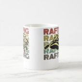 Womens Rafting Retro Loves Kayak Boat Good Paddlin Kaffeetasse (Mittel)